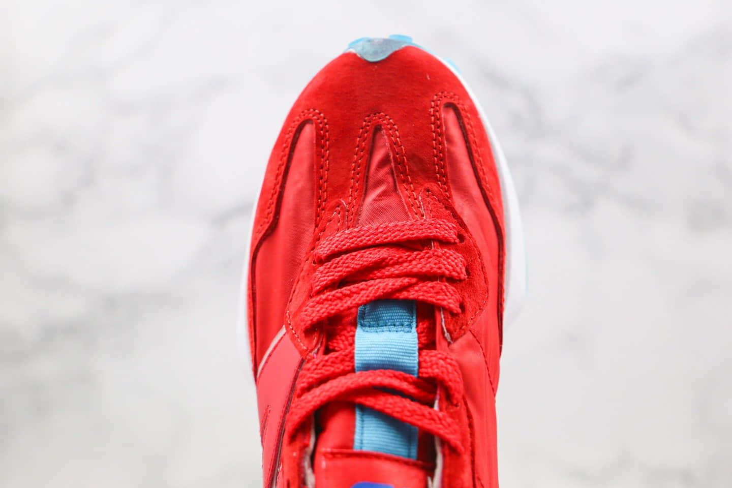 新百伦New Balance 327纯原版本复古慢跑鞋NB327红色原盒原标正确鞋面材质 货号：MS327CDB