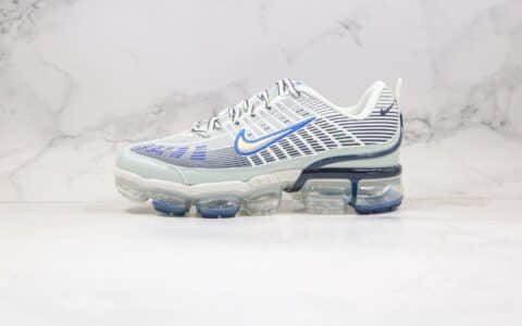 耐克Nike Air Vapormax 360公司级版本全掌气垫跑鞋蓝绿色原楦原纸版开发 货号：CK9671-001