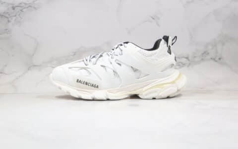 巴黎世家Balenciaga Sneaker Tess 3.0纯原版本复古老爹鞋3.0纯白色原装大盒