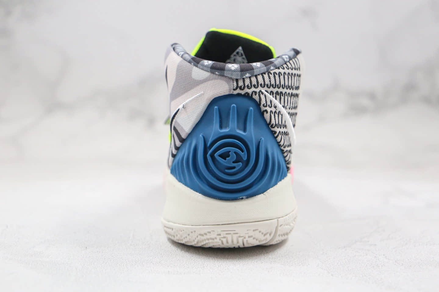 耐克Nike Kybrid S2 EP公司级版本欧文杂交鞋2代实战篮球鞋迷彩灰绿粉色内置气垫 货号：CT1971-005