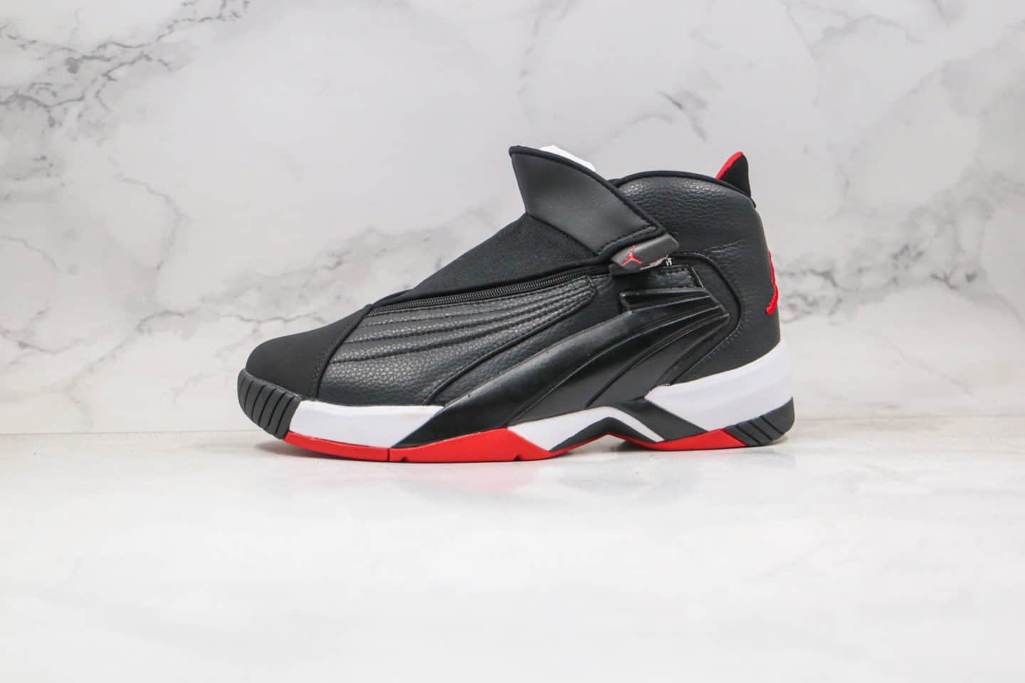 乔丹Air Jordan Jumpman Swift公司级版本艾迪·琼斯战靴男子实战篮球鞋黑红色原楦开发 货号：AT2555-001