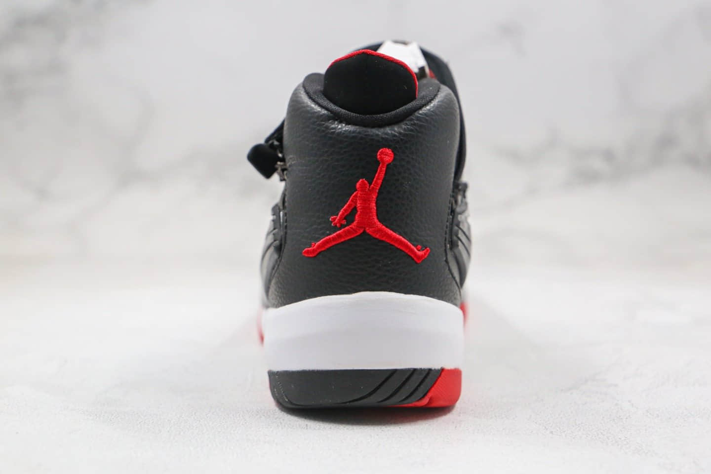 乔丹Air Jordan Jumpman Swift公司级版本艾迪·琼斯战靴男子实战篮球鞋黑红色原楦开发 货号：AT2555-001