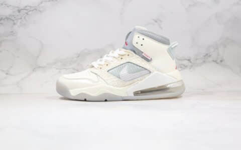 乔丹SNS x Air Jordan Proto-Max 720公司级版本联名气垫跑鞋米白灰色爆裂纹区别市面假气垫 货号：CT3444-001