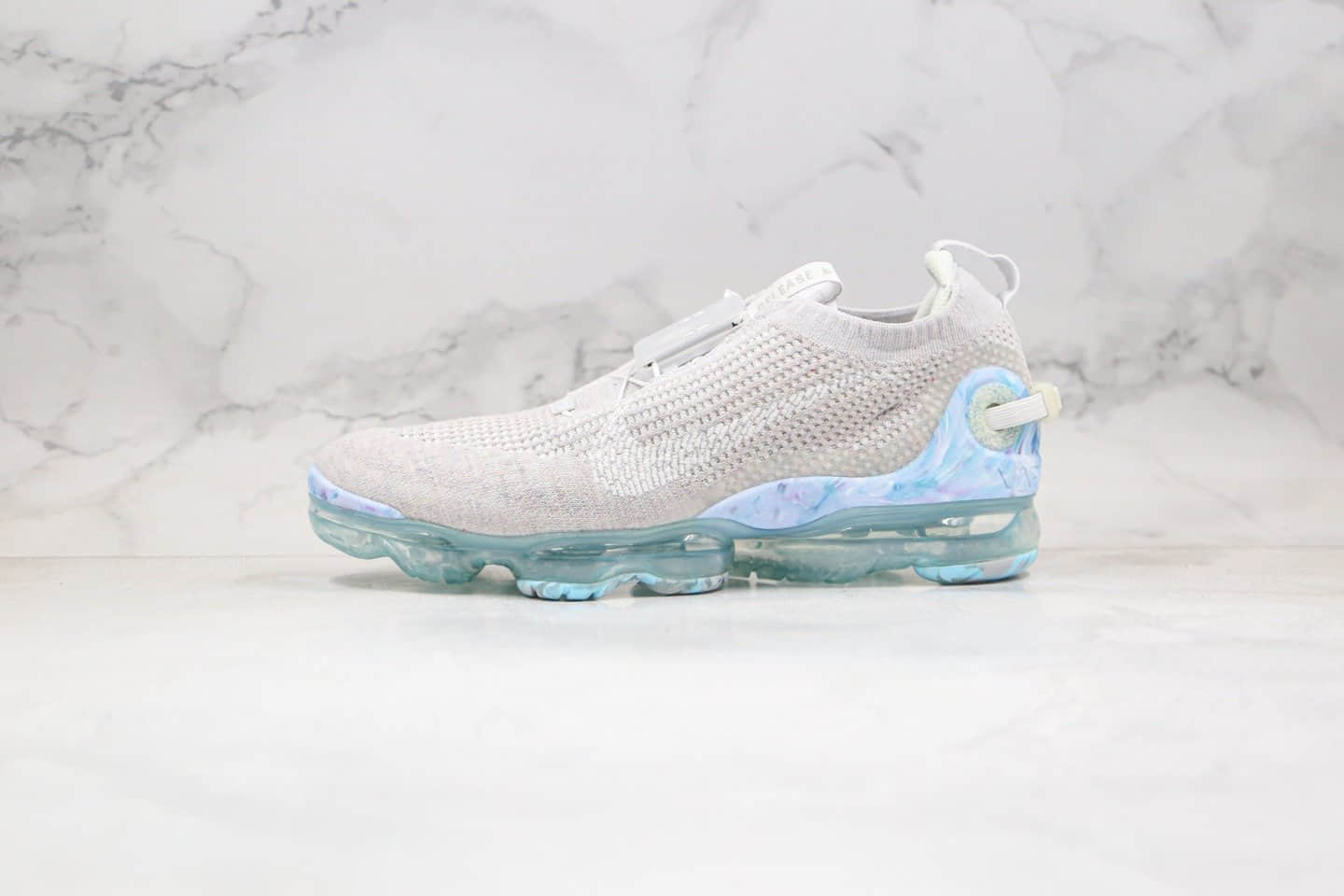 耐克Nike Air Vapormax 2020 FK Pure Platinum纯原版本环保系列大气垫跑鞋浅灰蓝色真实氮气注入 货号：CJ6740-100