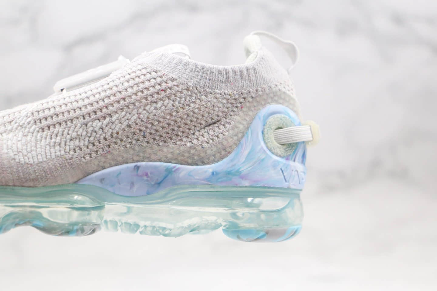 耐克Nike Air Vapormax 2020 FK Pure Platinum纯原版本环保系列大气垫跑鞋浅灰蓝色真实氮气注入 货号：CJ6740-100