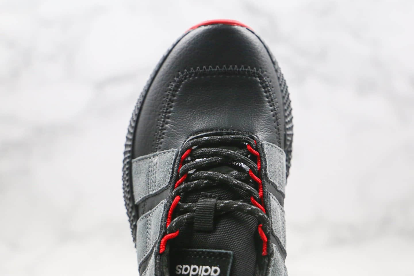 阿迪达斯Adidas Originals Prophere V2纯原版本三叶草刺猬板鞋二代皮面灰黑色原盒原标原楦头纸板打造 货号：FW4259