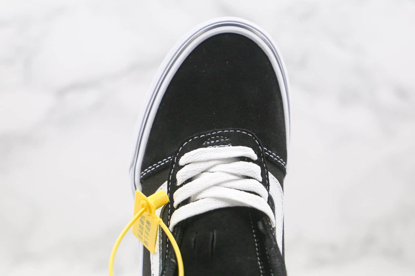 万斯Vans Ward 085 hi公司级版本高帮经典款黑白色帆布板鞋原楦头纸板打造 货号：VN0A36ENC4R1