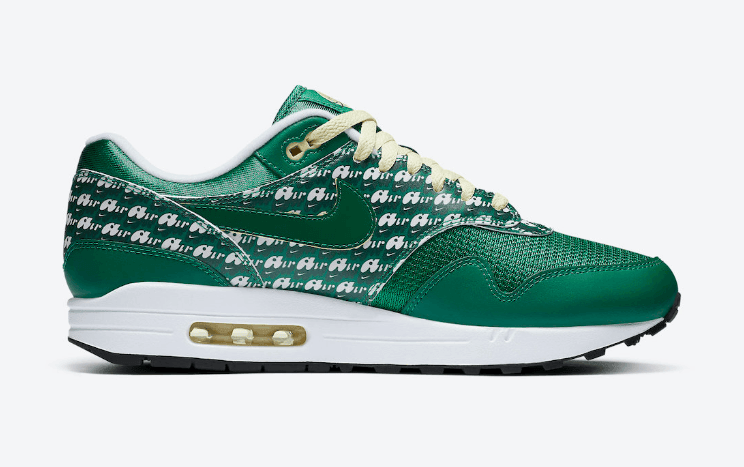 清爽雪碧配色！Nike Air Max 1 PRM“ Pine Green”即将回归！ 货号：CJ0609-300