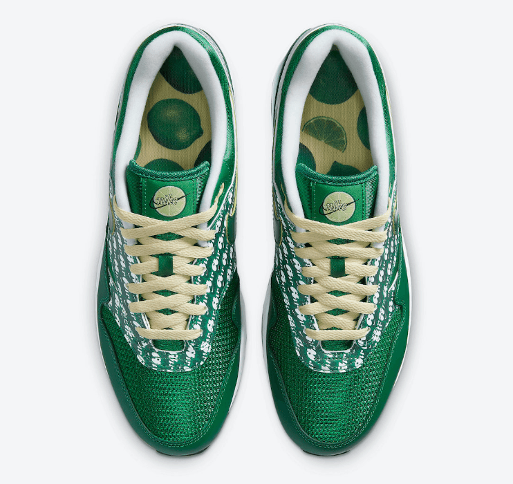 清爽雪碧配色！Nike Air Max 1 PRM“ Pine Green”即将回归！ 货号：CJ0609-300