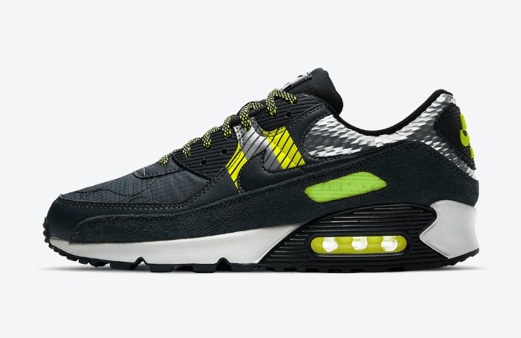 3M x Nike Air Max 90联名首度曝光！设计独特！ 货号：CZ2975-002