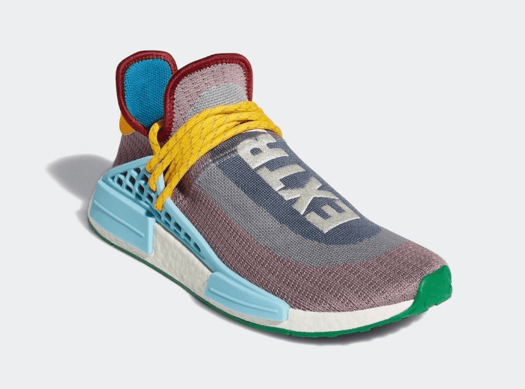 吸睛拼色装扮！菲董联名NMD Hu新配色曝光！ 货号：G58412