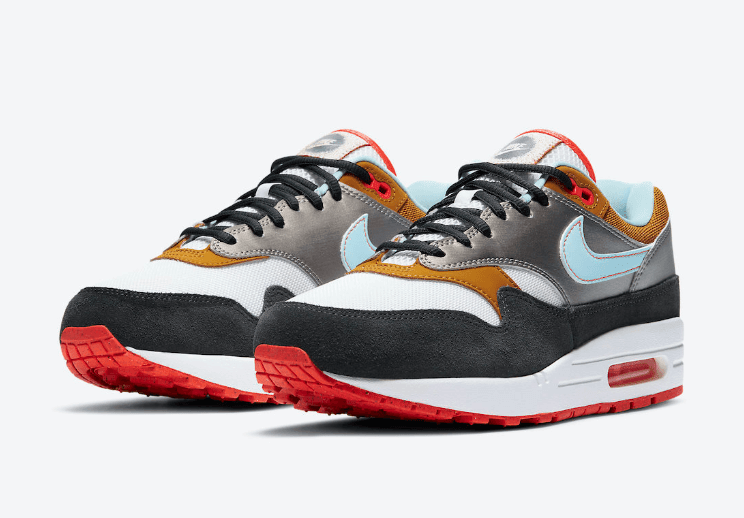 秋冬复古跑鞋！全新Air Max 1即将登场！ 货号：CZ8138-100