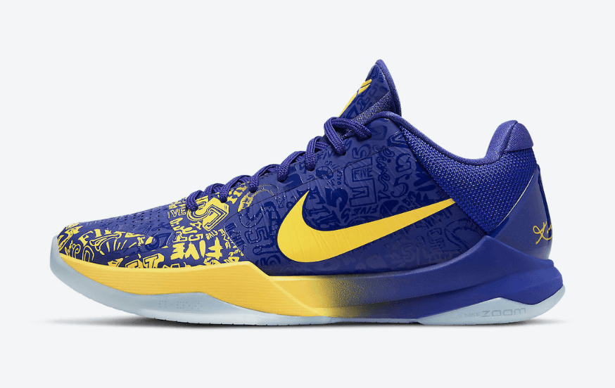 时隔十年复刻回归！Nike Kobe 5五冠王配色官图释出！ 货号：CD4991-400