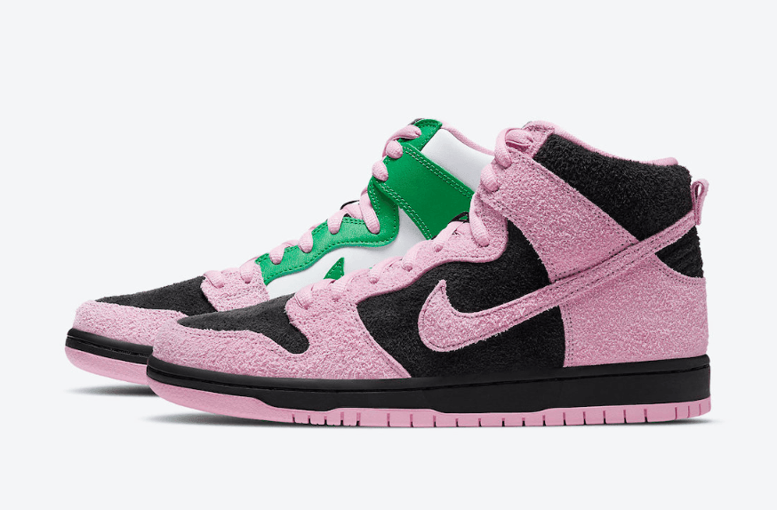 撞色拼接鸳鸯设计！这双Nike SB Dunk High还有隐藏细节！ 货号：CU7349-001