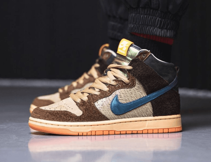 绿头野鸭配色！Concepts x Nike SB Dunk High“ Duck”上脚图释出！