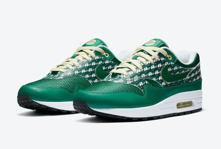 清爽雪碧配色！Nike Air Max 1 PRM“ Pine Green”即将回归！ 货号：CJ0609-300