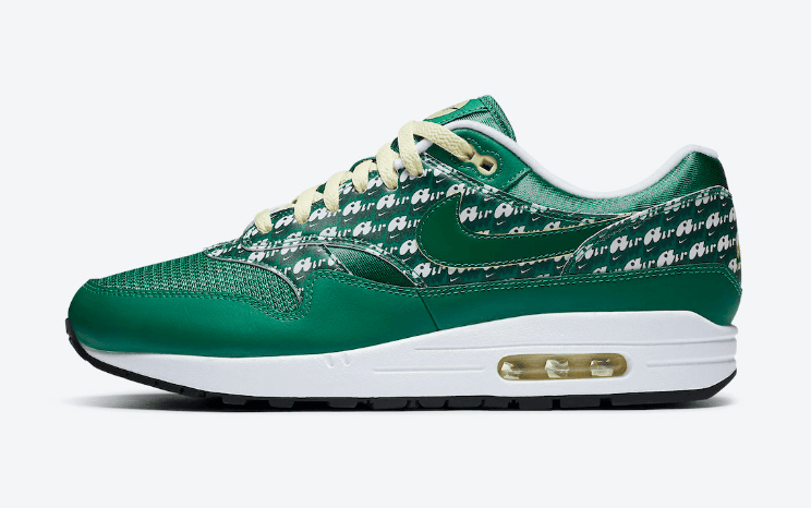 清爽雪碧配色！Nike Air Max 1 PRM“ Pine Green”即将回归！ 货号：CJ0609-300