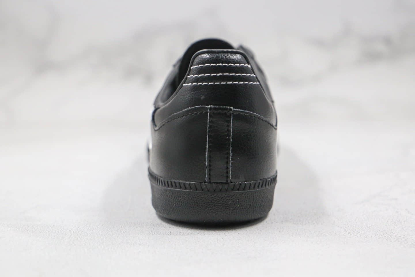 阿迪达斯Adidas Samba PLEASURES纯原版本桑巴字母印花黑色板鞋原盒原标原档案数据开发 货号：F35208