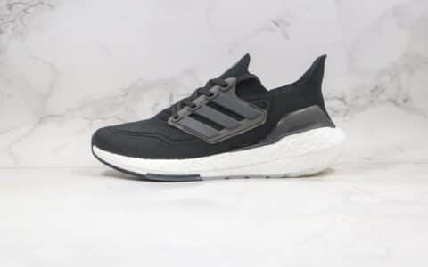 阿迪达斯adidas ultra boost 2021纯原版本爆米花跑鞋UB7.0黑白色原鞋开模一比一打造 货号：FY0402