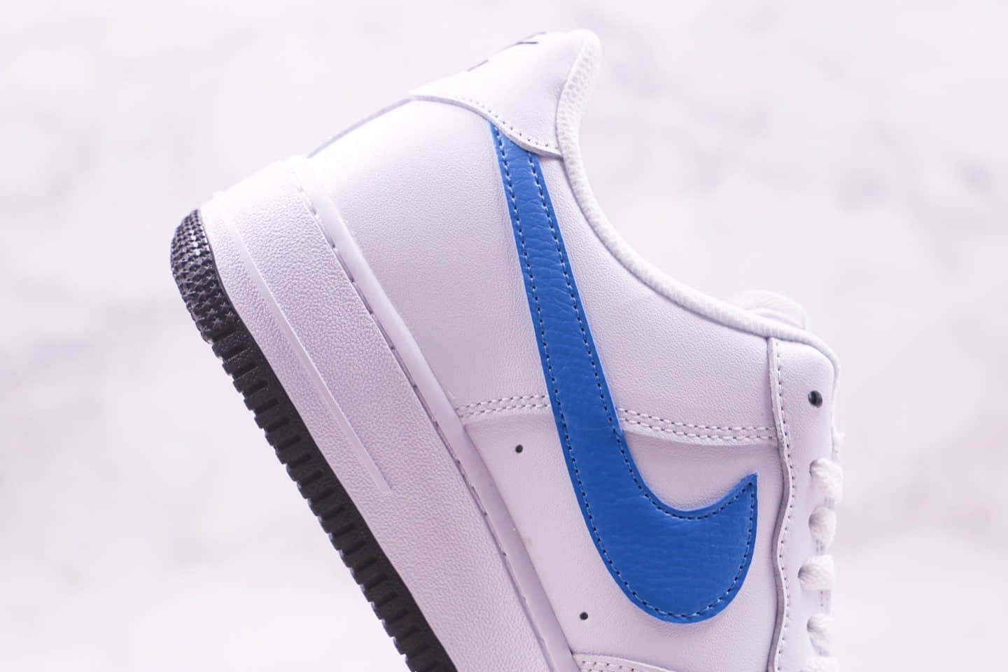 耐克Nike Air Force 1 Low纯原版本低帮空军一号鸳鸯勾白红蓝色板鞋内置气垫 货号：CT2816-100