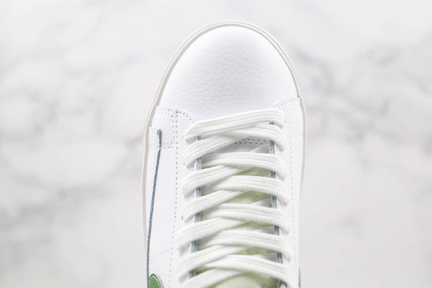 耐克Nike Blazer Low LE纯原版本低帮开拓者王一博同款白绿色原档案数据 