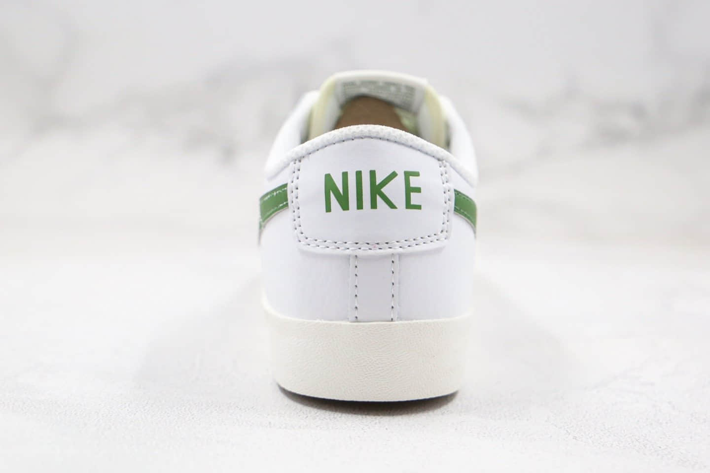 耐克Nike Blazer Low LE纯原版本低帮开拓者王一博同款白绿色原档案数据开发 货号：CI6377-108