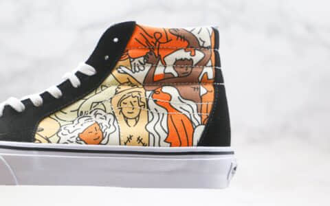 万斯J.crew x Vans Authentic公司级版本限量联名款安娜海姆低帮板鞋白色原厂硫化大底