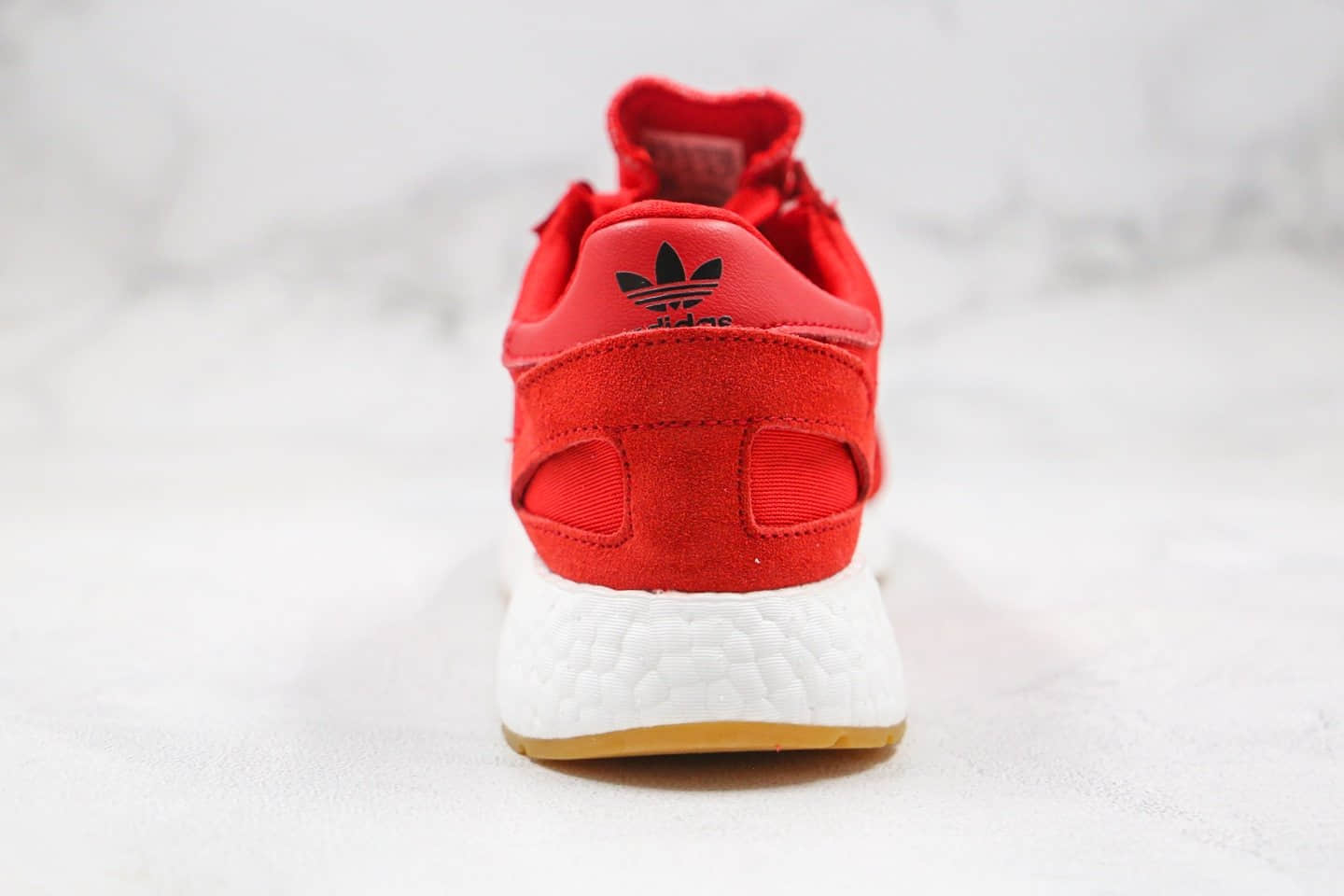 阿迪达斯Adidas Originals L-5923纯原版本三叶草爆米花跑鞋L-5923红色原档案数据开发 货号：B42225