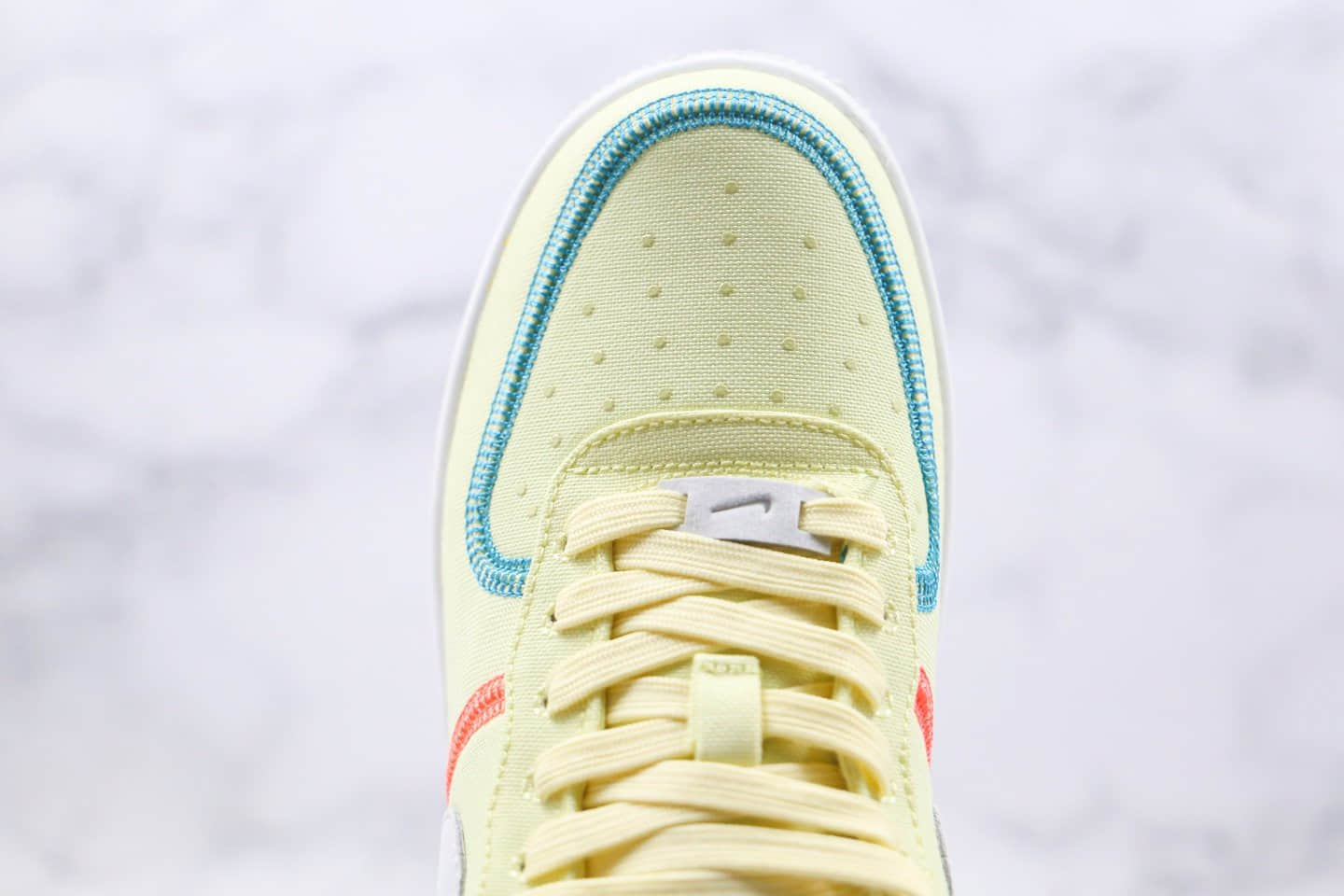 耐克Nike Air Force 1 Low Life Lime纯原版本低帮空军一号帆布板鞋黄色内置全掌Sole气垫 货号：CK6572-700