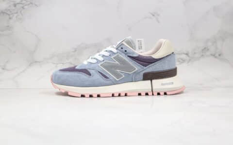 新百伦New Balance 1300纯原版本复古慢跑鞋NB1300蓝粉色原楦头纸板打造 货号：MS1300KI