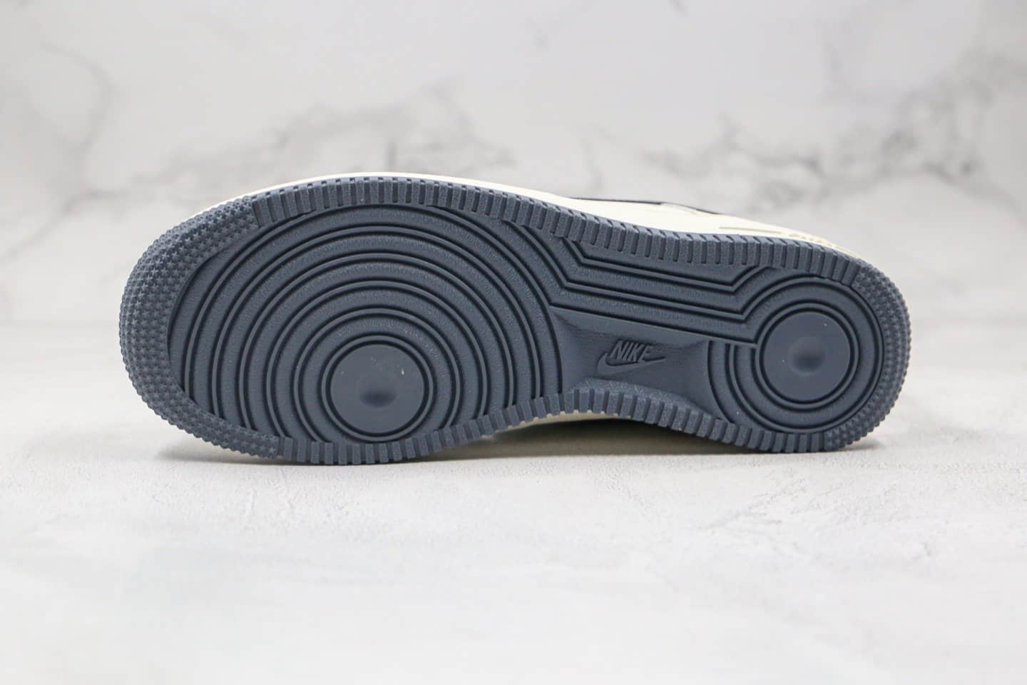 耐克Nike Air Force 1 07纯原版本低帮空军一号米白蓝色板鞋内置全掌Sole气垫 货号：CT7875-994