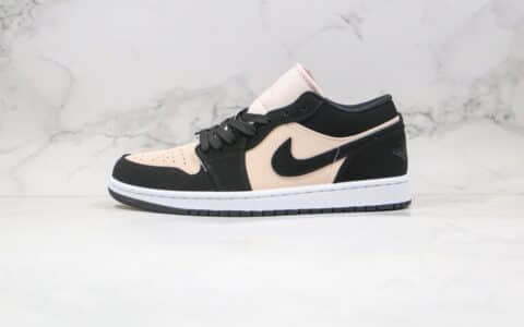 乔丹Air Jordan 1 Low WMNS Orange纯原版本低帮AJ1黑粉色篮球鞋内置气垫模块原盒原标 货号：DC0774-003