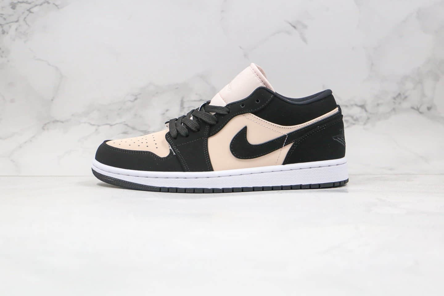 乔丹Air Jordan 1 Low WMNS Orange纯原版本低帮AJ1黑粉色篮球鞋内置气垫模块原盒原标 货号：DC0774-003