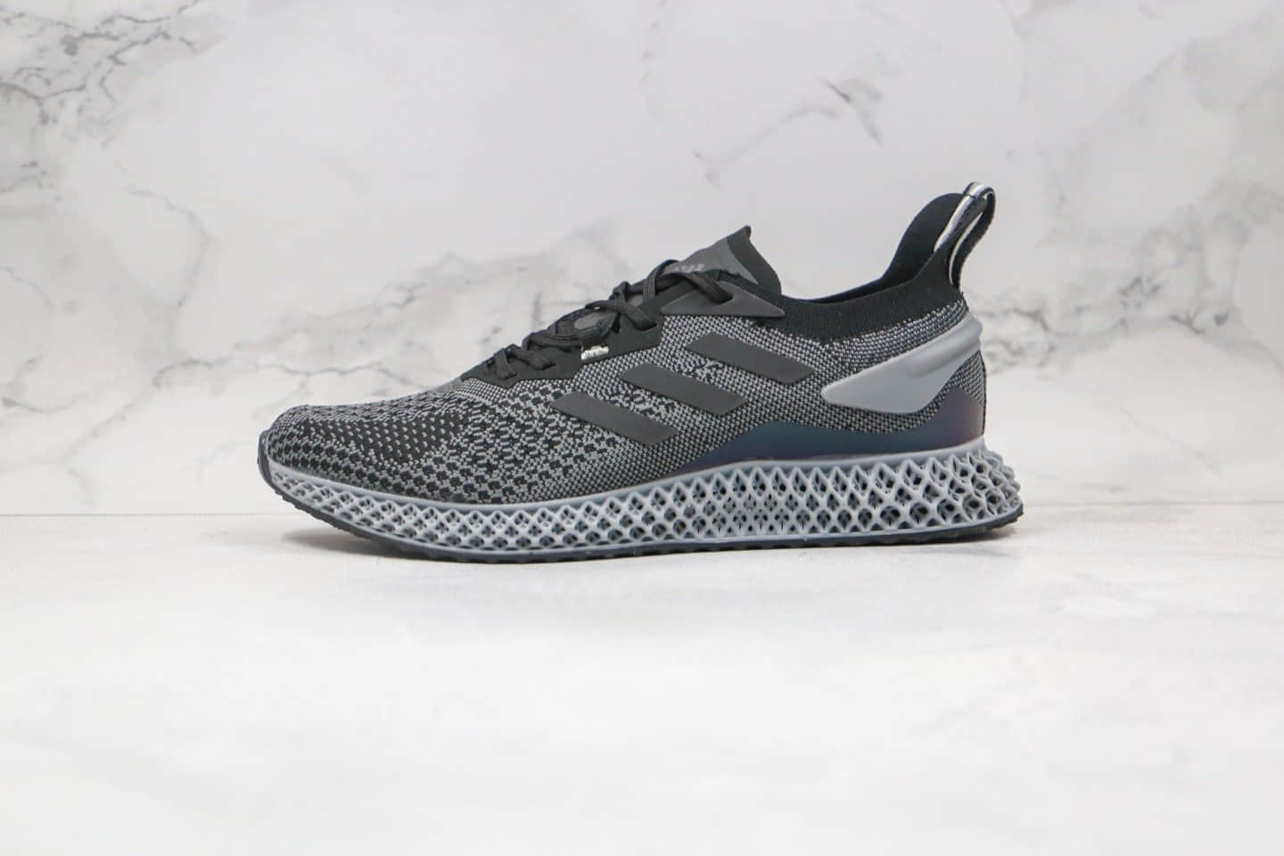 阿迪达斯Adidas Alphaedge 4D X9000纯原版本科技4D大底慢跑鞋灰色原鞋开模一比一打造 货号：FW7098