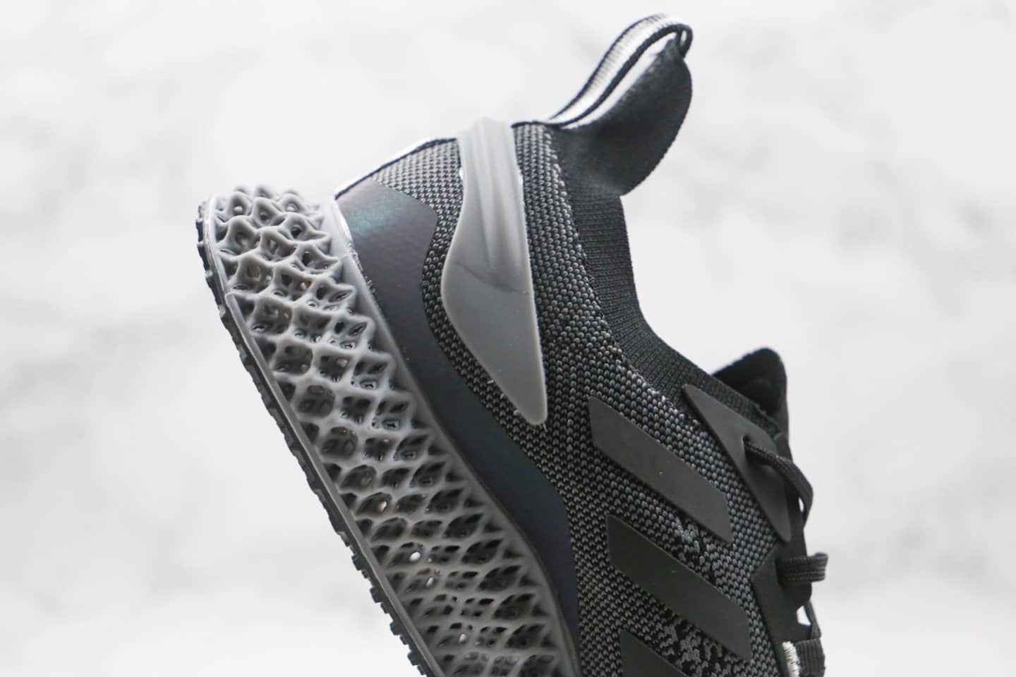 阿迪达斯Adidas Alphaedge 4D X9000纯原版本科技4D大底慢跑鞋灰色原鞋开模一比一打造 货号：FW7098