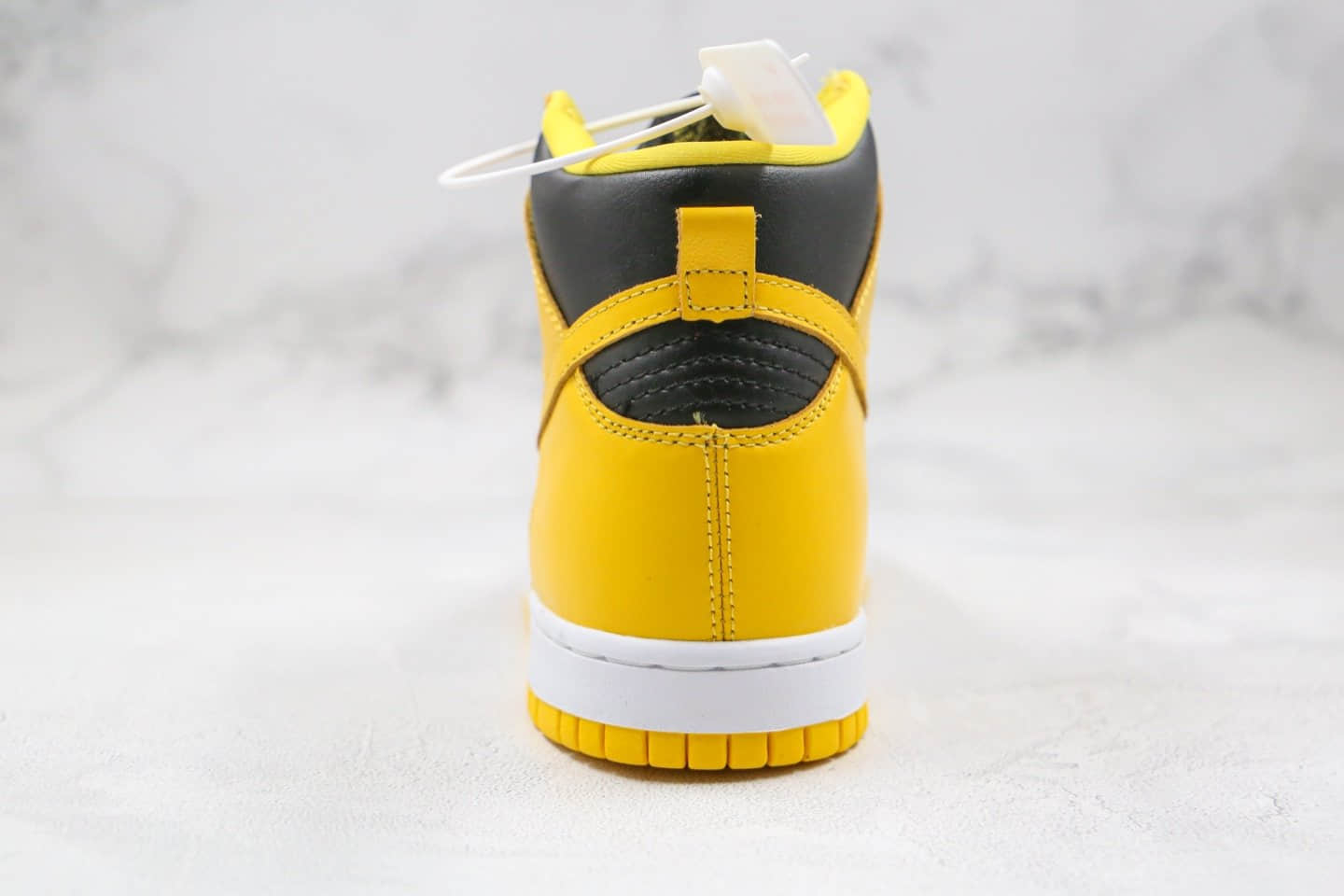 耐克Nike Dunk High SP“Varsity Maize”纯原版本SB板鞋高帮黑黄色原档私模大底 货号：CZ8149-002