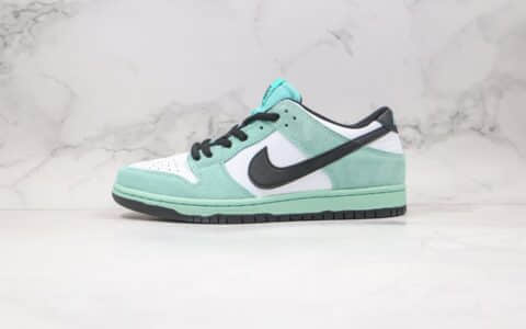 耐克Nike Dunk Low Pro“Sea Crystal”公司级版本低帮SB板鞋冰晶冰绿薄荷内置气垫 货号：819674-301