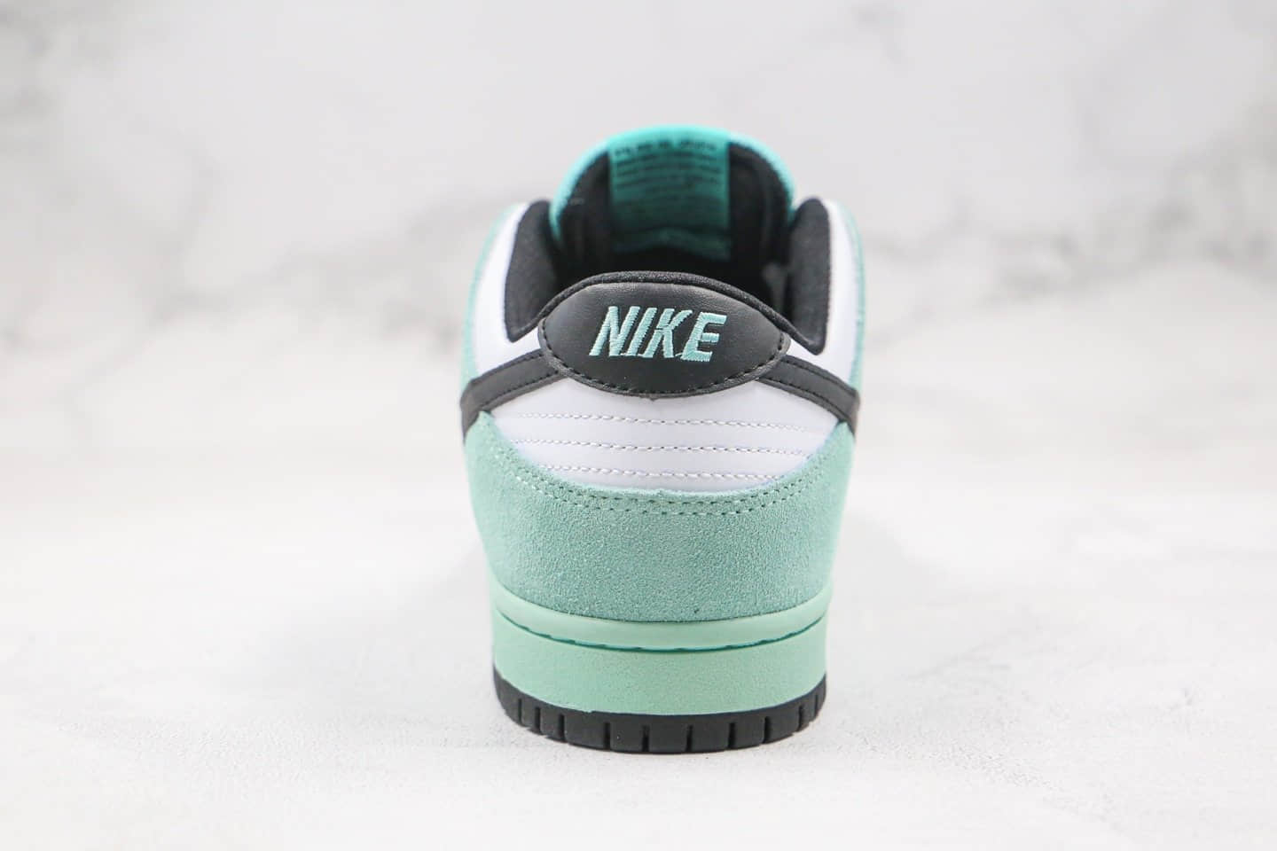 耐克Nike Dunk Low Pro“Sea Crystal”公司级版本低帮SB板鞋冰晶冰绿薄荷内置气垫 货号：819674-301