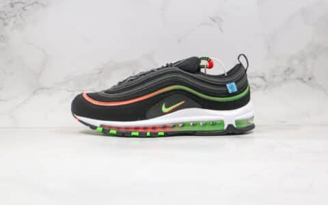 耐克Nike Air Max 97 Soft Pink纯原版本子弹头Max97气垫鞋黑彩色内置真实气垫 货号：CZ5607-001