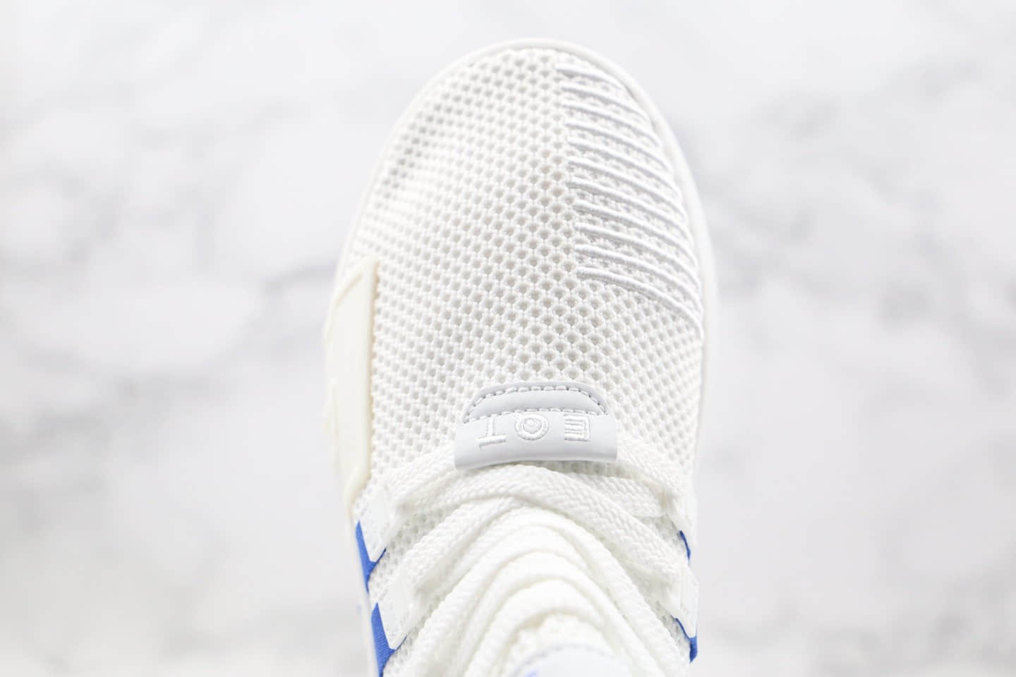 阿迪达斯Adidas EQT BASK ADV纯原版本三叶草EQT慢跑鞋支撑者系列青花瓷白蓝色原盒原标 货号：FV4537