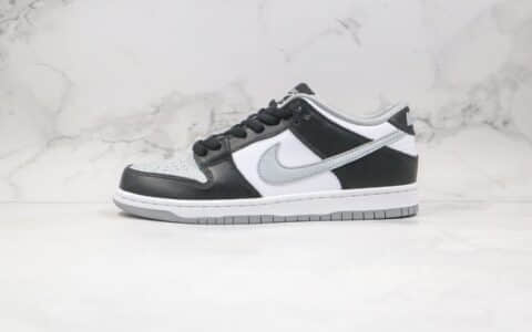 耐克Nike Dunk SB Low TRD纯原版本低帮SB DUNK白黑灰色板鞋内置后跟Zoom气垫加厚鞋舌 货号：AR0778-039