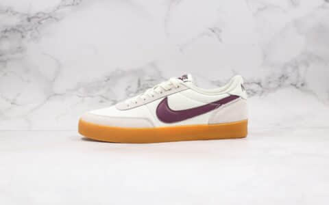 耐克Nike Killshot II Leather x J.Crew联名款纯原版本复古生胶米白酒红色板鞋原楦头纸板打造 货号：432997-112