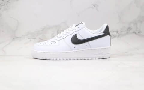 耐克Nike Air Force 1 Low纯原版本低帮空军一号黑色鞋舌白黑色板鞋内置全掌Sole气垫 货号：315115-152