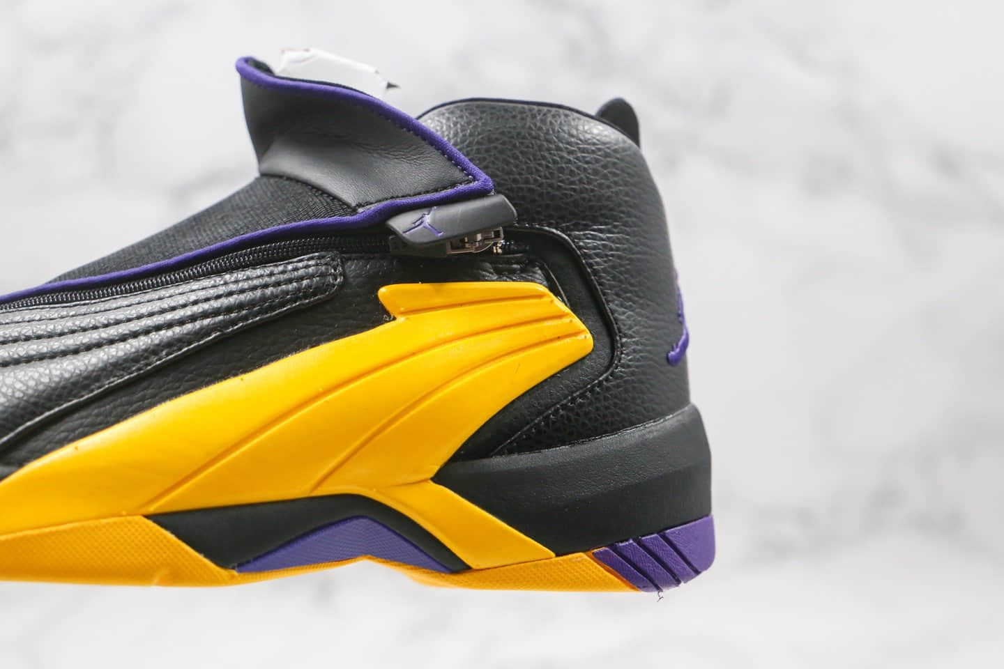 乔丹Air Jordan JUMPMAN Swift纯原版本艾迪·琼斯拉链款Swift黑黄色篮球鞋原档案数据开发 货号：AT2555-007