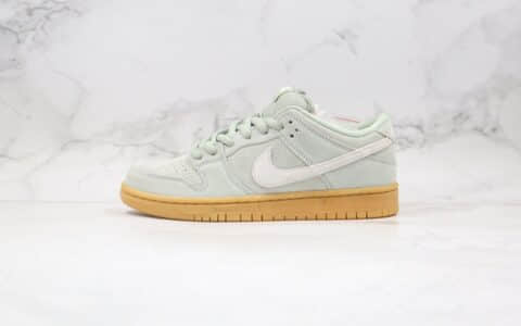 耐克Nike SB Dunk Low Pro Horizon Green纯原版本低帮SB DUNK板鞋抹茶生胶绿色内置Zoom气垫加厚鞋舌 货号：BQ6817-300