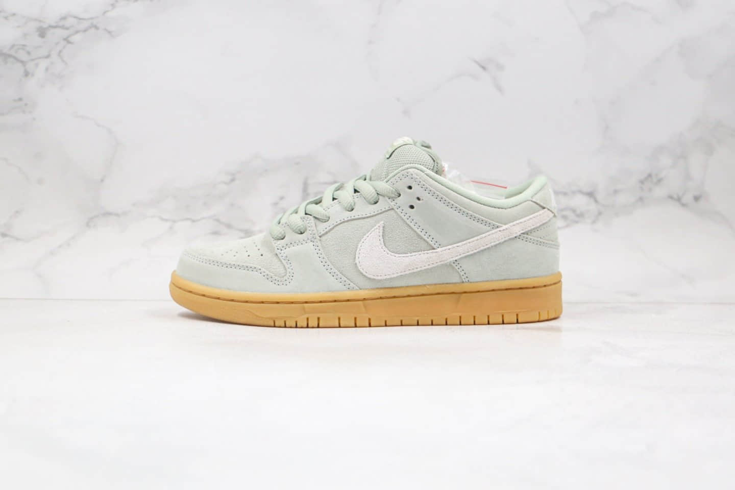 耐克Nike SB Dunk Low Pro Horizon Green纯原版本低帮SB DUNK板鞋抹茶生胶绿色内置Zoom气垫加厚鞋舌 货号：BQ6817-300