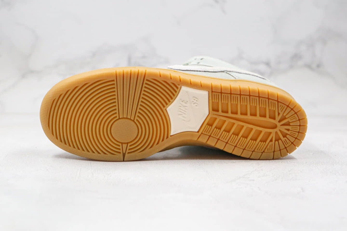 耐克Nike SB Dunk Low Pro Horizon Green纯原版本低帮SB DUNK板鞋抹茶生胶绿色内置Zoom气垫加厚鞋舌 货号：BQ6817-300
