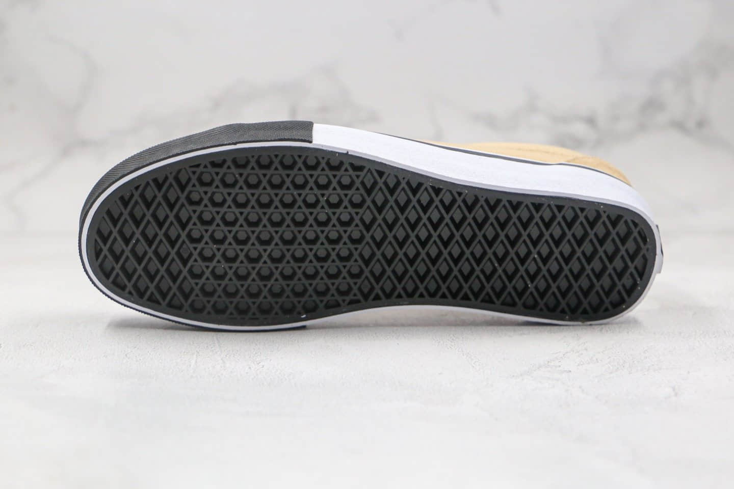 万斯Vans Vault 2020 x HAVEN联名款公司级版本低帮军事风沙漠黄黑白拼色硫化板鞋原鞋开模一比一打造