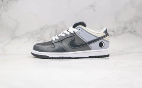 耐克Nike Dunk Low premium SN纯原版本低帮SB DUNK月亮太极灰黑色板鞋内置Zoom气垫 货号：313170-001