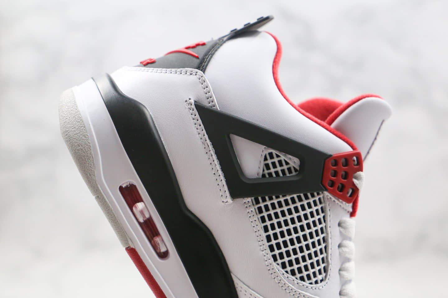 乔丹Air Jordan 4 Retro OG元年纯原版本火焰红AJ4篮球鞋内置气垫原盒原标 货号：DC7770-160